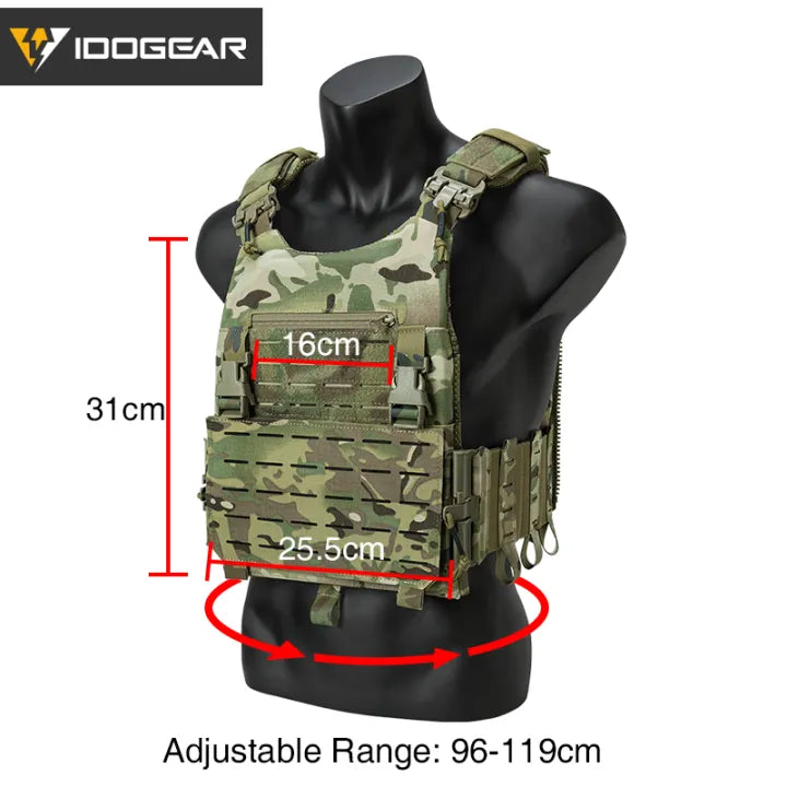 IDOGEAR LSR Tactical Vest Molle Modular