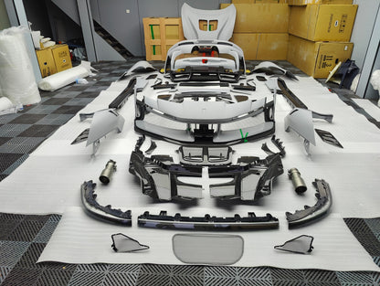 Ferrari SF90 to SF90XX Carbon Fiber Aero Body Kit – Full Conversion Package