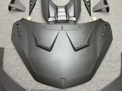 Duke Style Matte Dry Carbon Fiber Body Kit for Lamborghini Revuelto