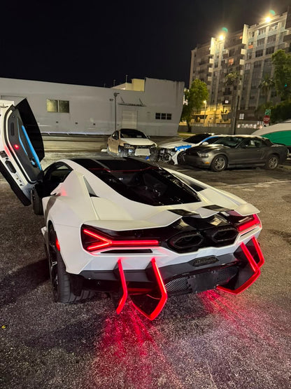 Duke Style Matte Dry Carbon Fiber Body Kit for Lamborghini Revuelto