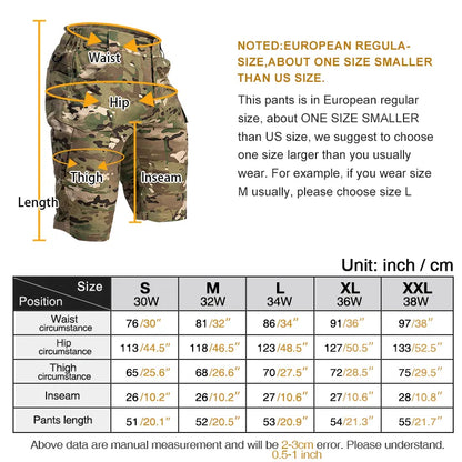 IDOGEAR Men´s Tactical Cargo Shorts