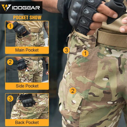 IDOGEAR Men´s Tactical Cargo Shorts