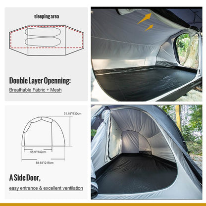 Black Tigris Cometa Series 3000mm Waterproof Rating 4-season Outdoor Tent