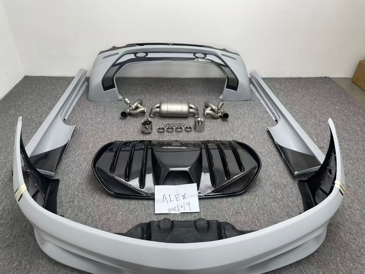 Scuderia Style Partial Carbon Fiber Conversion Body Kit for Ferrari F430 2005-2009
