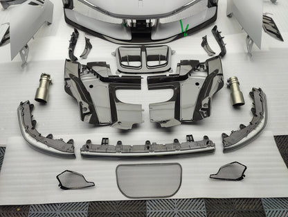 Ferrari SF90 to SF90XX Carbon Fiber Aero Body Kit – Full Conversion Package