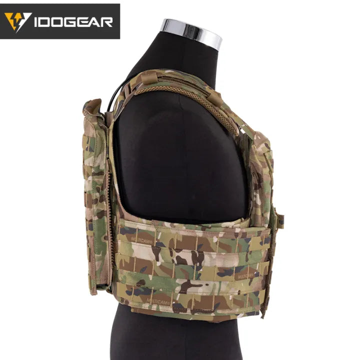 IDOGEAR Cherry Molle Plate Carrier Tactical CPC VesT With 2 Dummy Plate