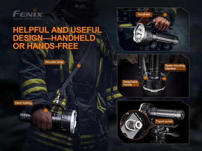 FENIX LR80R FLASHLIGHT - 18000 LUMEN SPOTLIGHT