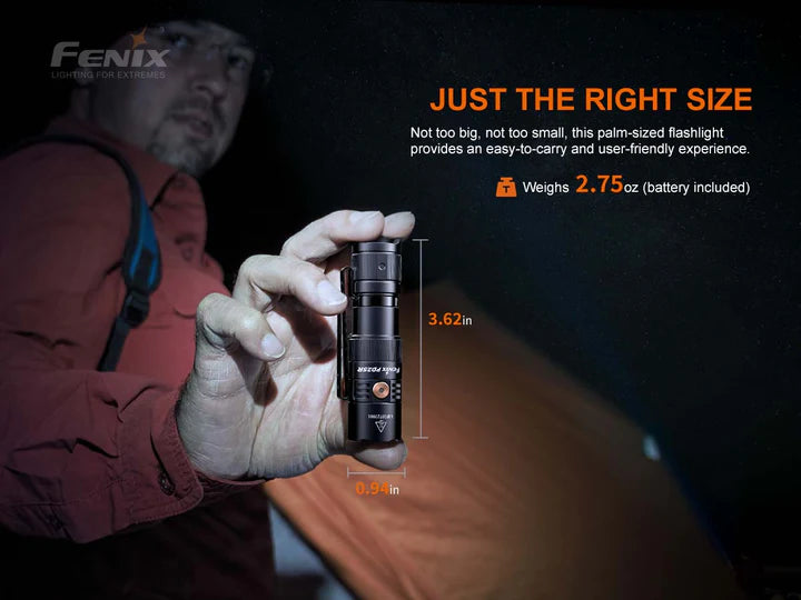 FENIX PD25R RECHARGEABLE EDC FLASHLIGHT