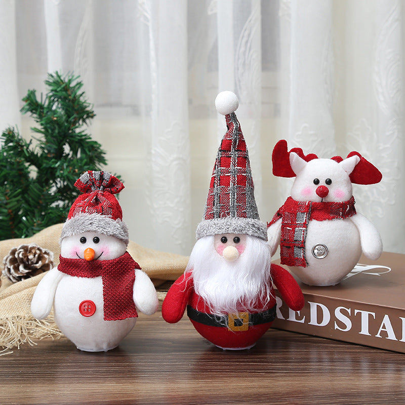 New Arrivals Lighted Christmas Ornaments Santa Claus Snowman Reindeer Decorations