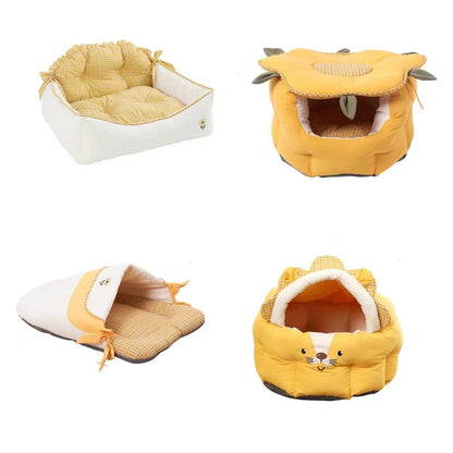 New Arrivals Winter Comfortable Warm Pet Beds for Medium / Small Sized Dog Cat Kitten