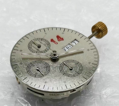 Asian 7750 White Dual Calendar Automatic Movement