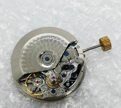 Asian 7750 White Dual Calendar Automatic Movement