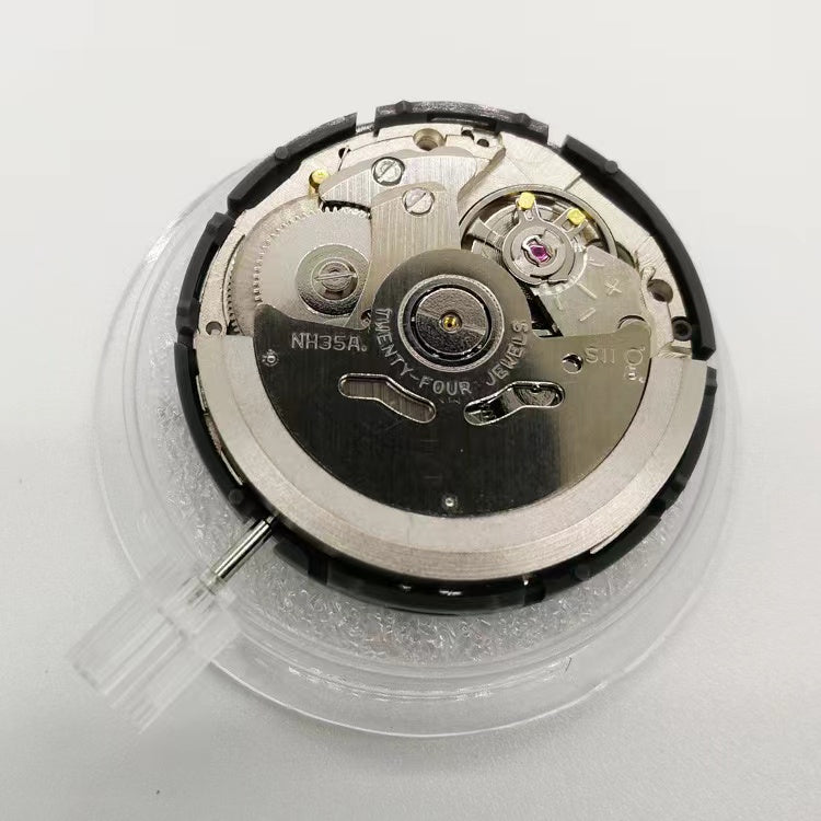 Nh35A Automatic Watch Movement Date 3 W/White Date