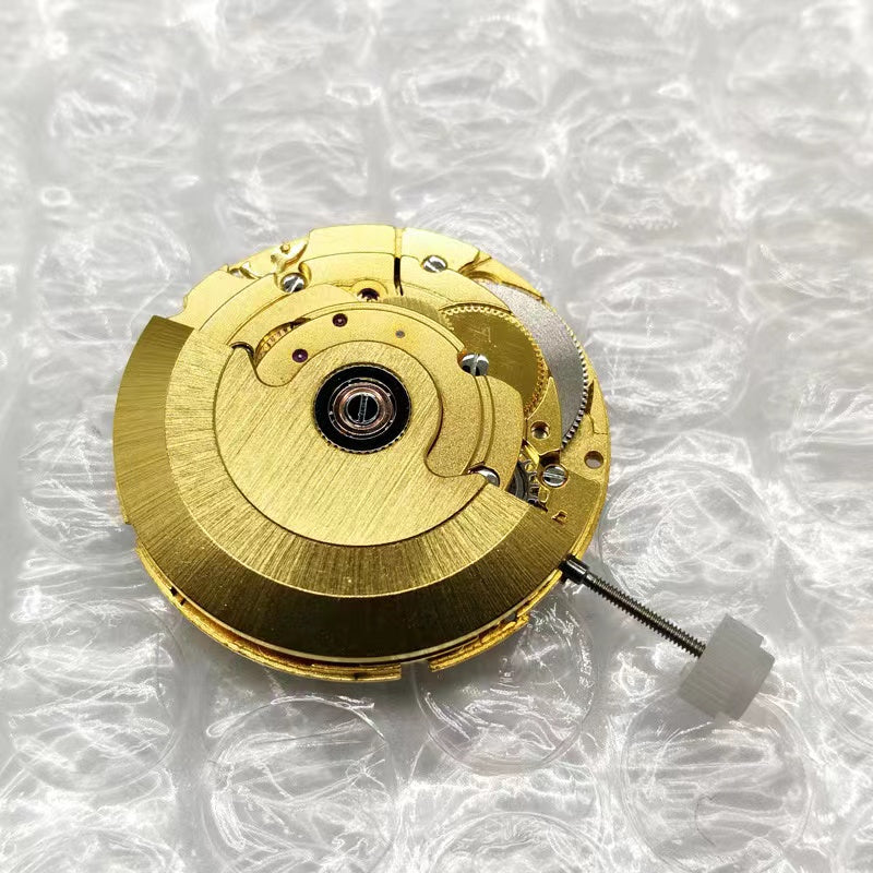 Asian 2824-2 Gold Automatikwerk Weißes Datumsrad